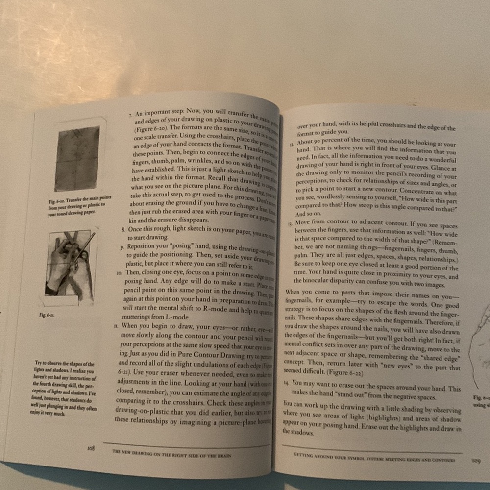 Drawing on the right side of the brain by Betty Edwards - Picture 5 of 9